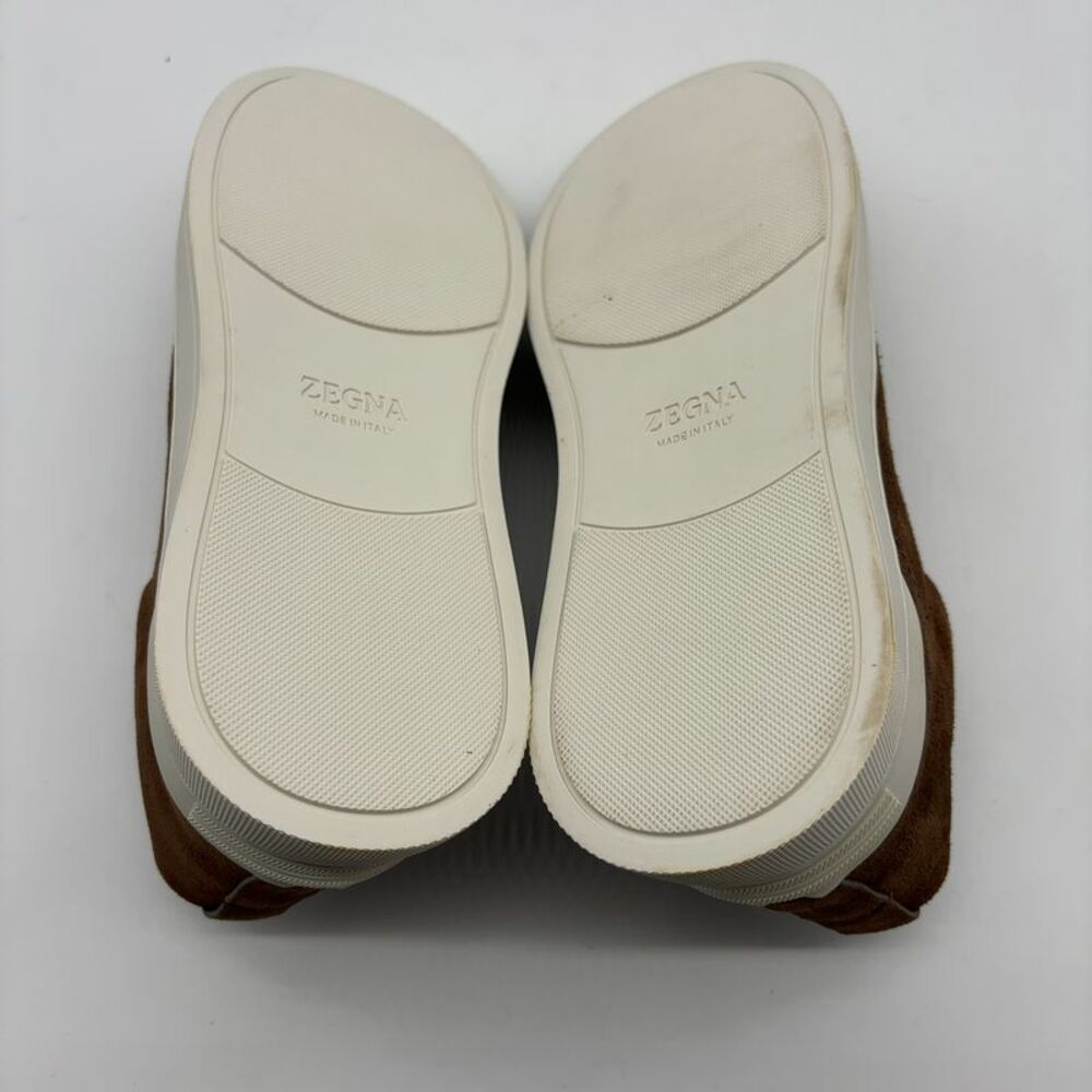 Triple Stitch Suede Slip-On Sneakers - Picture 5 of 5